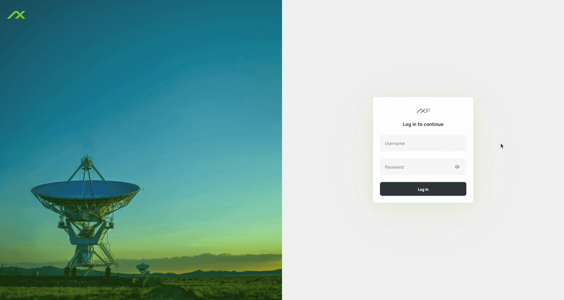 login poster frame