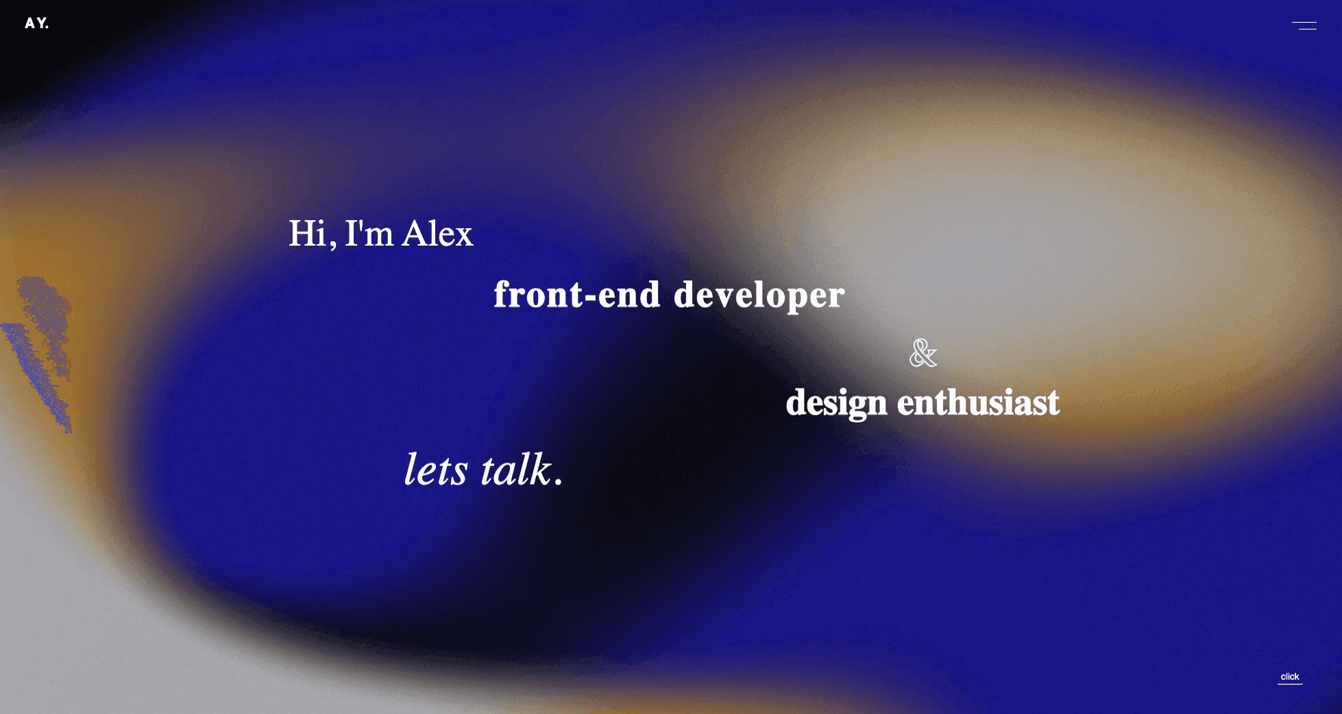 menu interaction poster frame